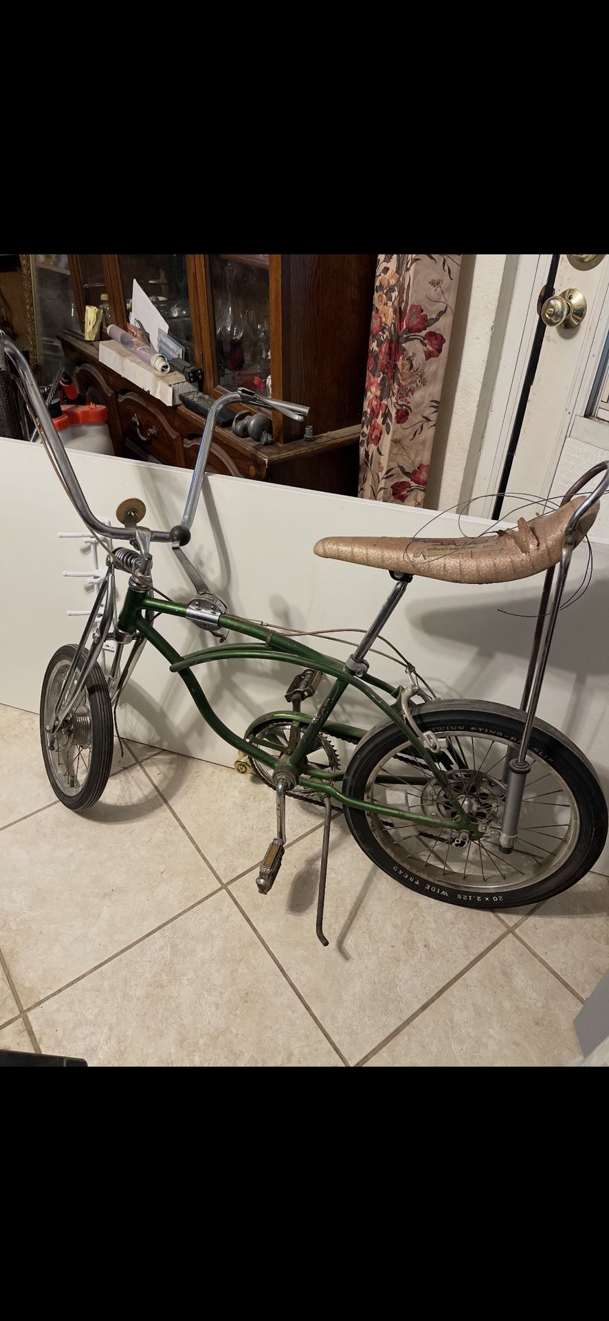 Green Shwinn Bike