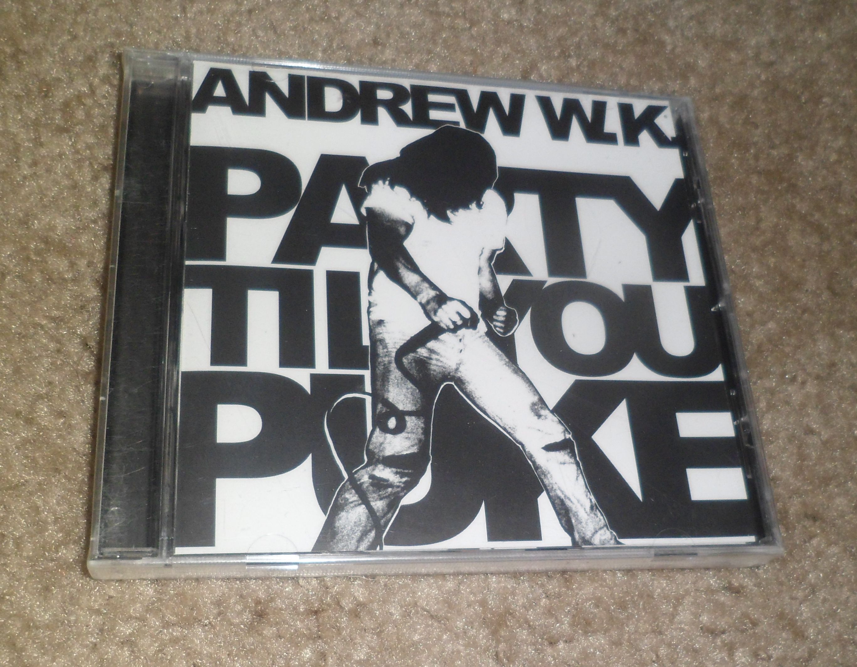 RARE Andrew WK Party Til You Puke EP on Bulb Records - OOP Sealed / NEW