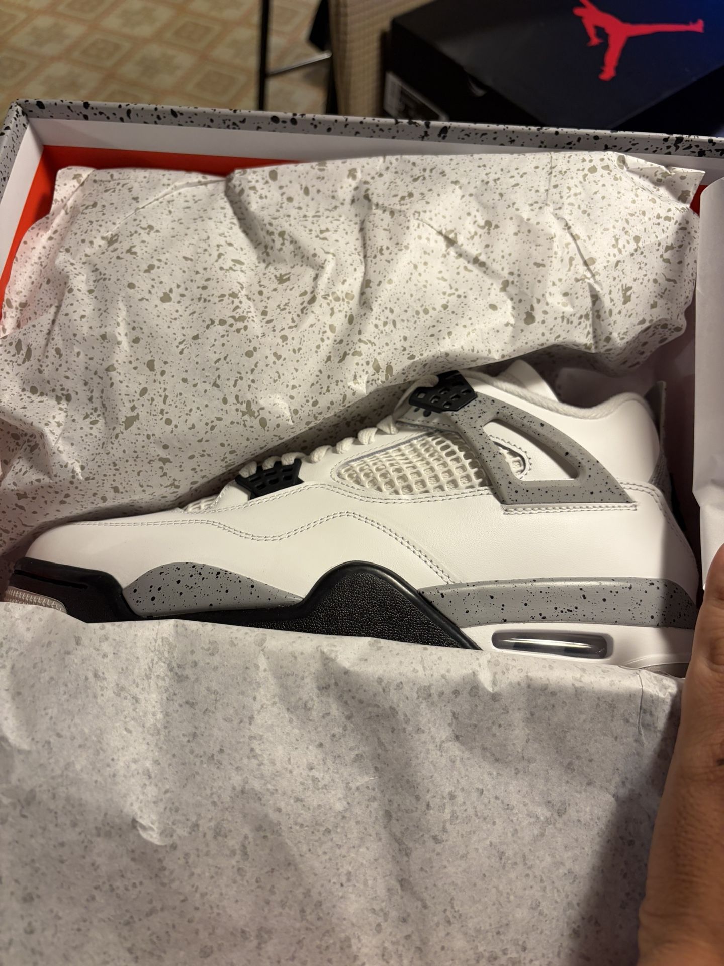 Jordan Retro 4 White Cement