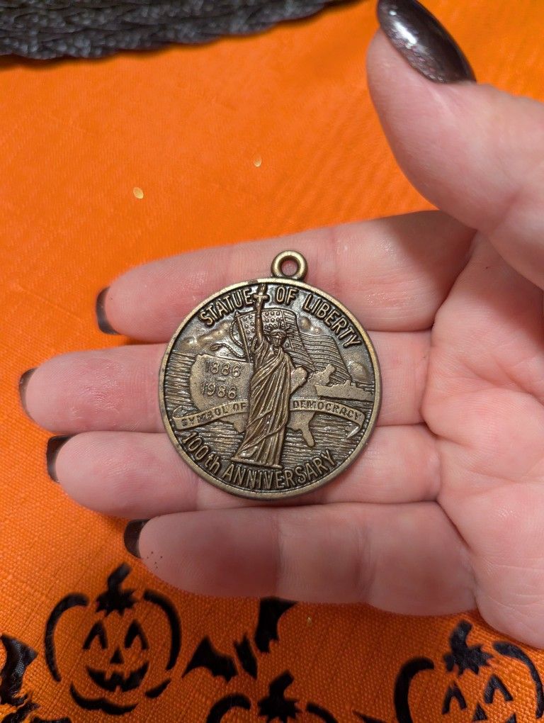Statue Of Liberty 100th Anniversary Medallion