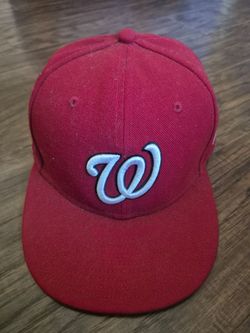 New Era 59FIFTY Authentic Collection Performance Headwear Washington Nationals MLB Fitted Cap Size 7 1/8