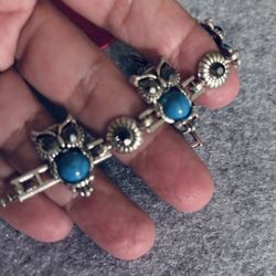 Owl Turquoise Bracelet 