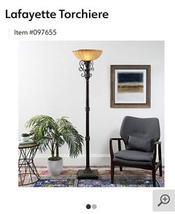 Brand New Lafayette Torchiere Floor Lamp 2 for Sale in League City TX OfferUp