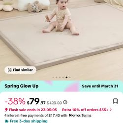 Huloo Sleep Ultra Soft Memory Foam Play Mat