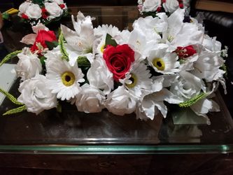 Big flower centerpiece for main table