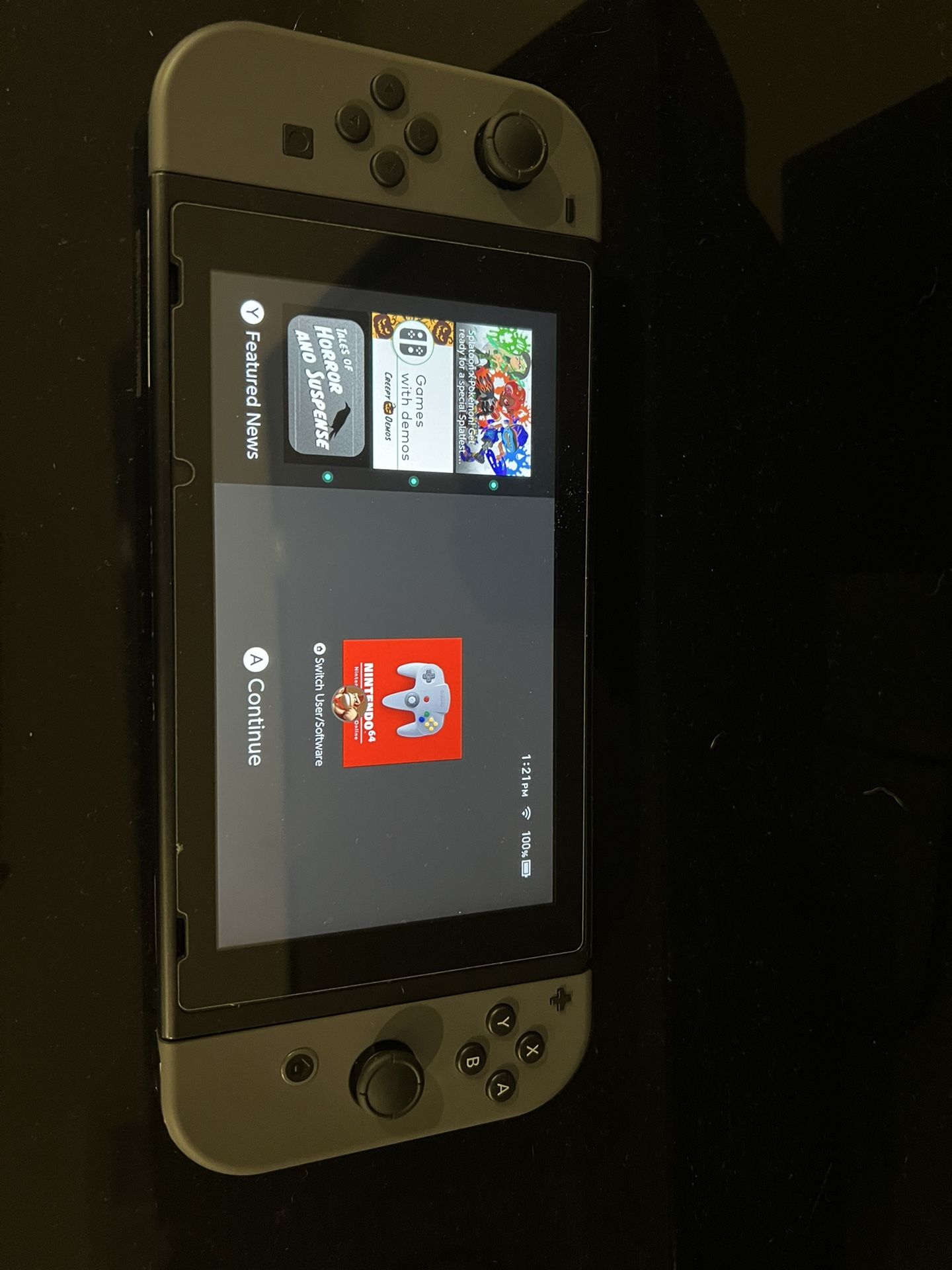 Nintendo Switch With Extra Controller 