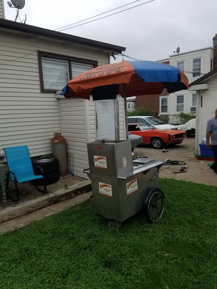 Hot dog cart