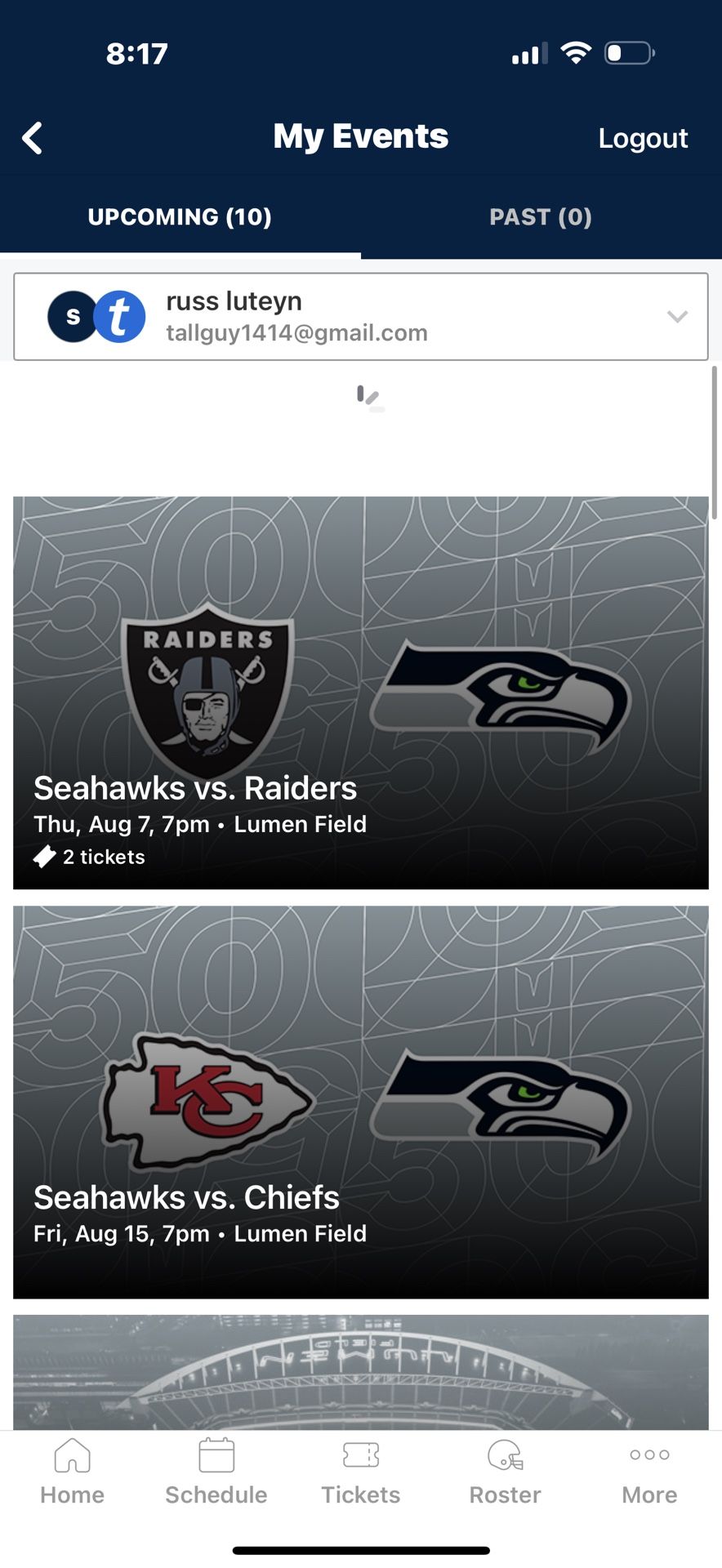 Seahawks Preseason
