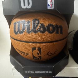 Wilson Official Leather Basketball 
