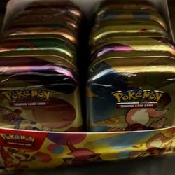 151 Pokémon Tins Whole Box Unopened Tins