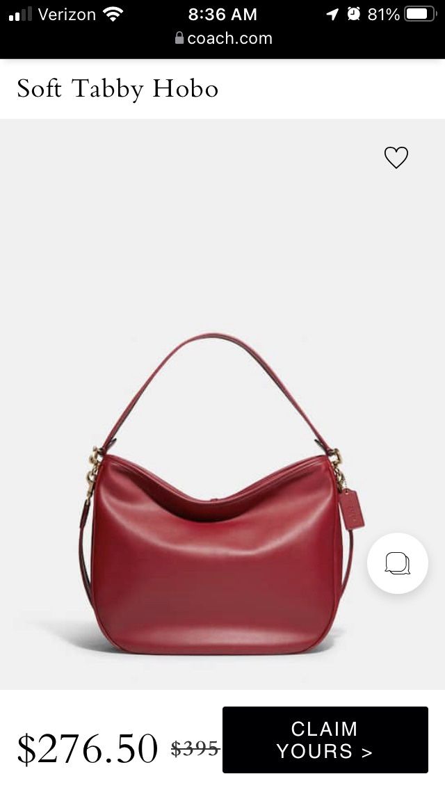 Coach Elle hobo Bag