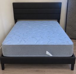 Nice full size bed with good mattress
