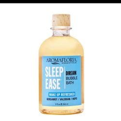 Aroma Flora Sleep  Ease Hemp Body Sugar Scrub And Bubble Bath 