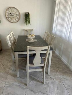 Beautiful farmhouse dining table