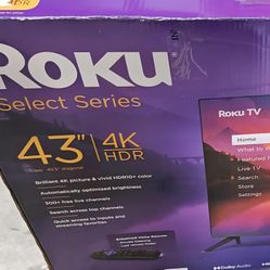 TV ROKU SMART 43".