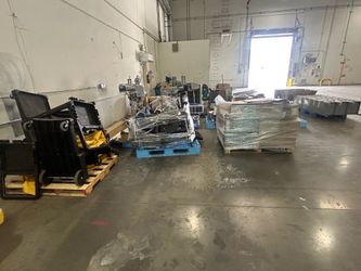 Liquidation- Electrical Motors, Packaging Parts&More