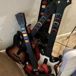 Guitar Hero Guitars Ps2, Ps3 And Wii