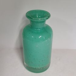Cute Green Glass Bud Vase