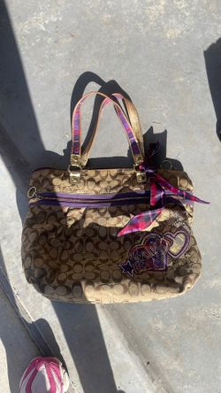 Vintage Poppy coach bag