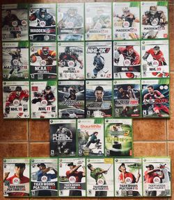 27 sport Xbox 360 games