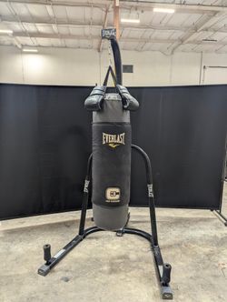 EVERLAST Freestanding Heavy Bag System for Home Fitness