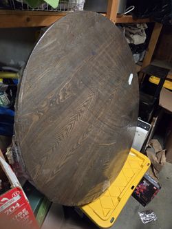 Rustic Round Table