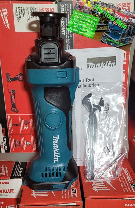 Makita Cordless Drywall Cut Out Tool 18v LXT Tool-only $90 Firm Pickup Only