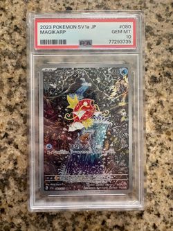 Pokémon Japanese Magikarp IR PSA 10 Card