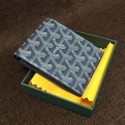 Goyard Victoire Wallet Grey