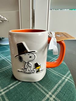 Peanuts Snoopy Thanksgiving Ceramic Mug