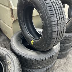 265/70/17 Goodyear 4 Tires Like New Mount & Balance // Set De 4 Llantas Goodyear Como Nuevas ⚠️Pregunta Por Tu Medida⚠️