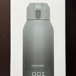 Momcozy Portable Bottle Warmer for Travel – Dual Heating Modes for Breast Milk & Water, Portable Milk Warmer with Fast Heating & Long Battery Life, 17