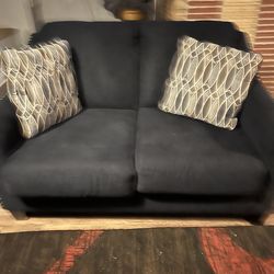 Blue Love Seat