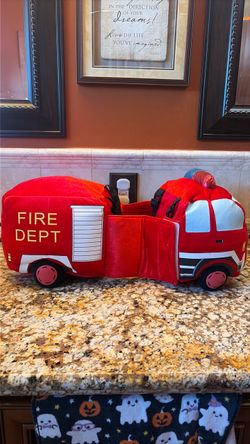 Fire truck kids costume