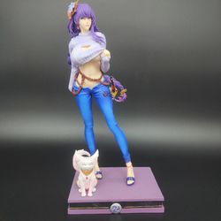 31cm Hot Sexy Anime Figure GK FA Thunderbolt General genshin impact