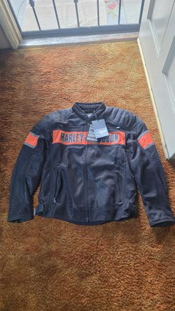 Harley Davidson Mens Mesh Riding Jacket Medium