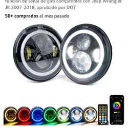 2008 To 2016 Jeep Wrangler Headlights 