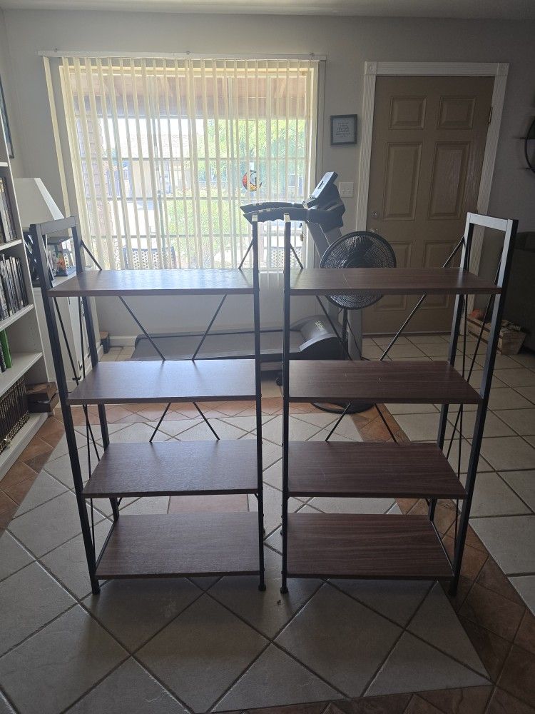 Pair Of Bookshelves 