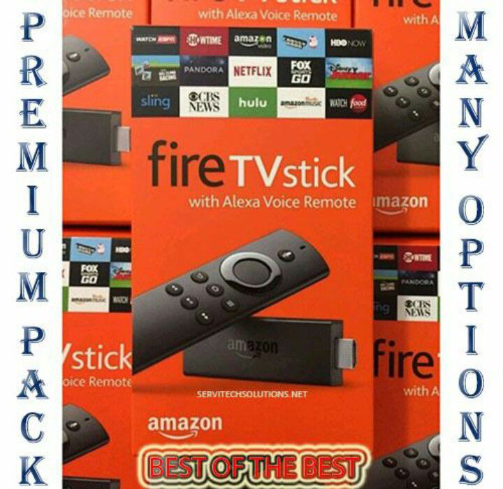 Fully Programmed Amazon Fire TV Stick