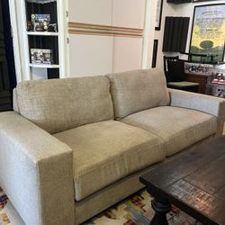 Light Grey Living Spaces Couch