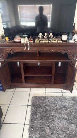 Wood Entertainment center