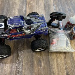 Traxxas T-Maxx 3.3 4WD RTR Nitro Monster Truck (Blue) [TRA49077-3-BLUE]