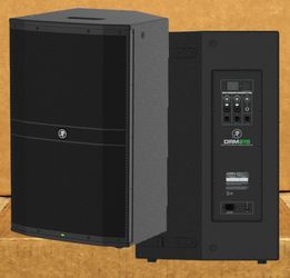 Mackie 1600 Watt Powered Speaker 15" PA System DSP DRM Series DRM215 🚨 Payment Options Available 🚨 No Credit Needed 🚨