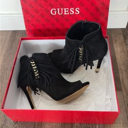 Guess Suede Heels Size 8
