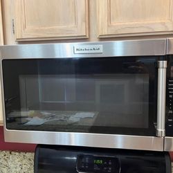 KitchenAid® 2.0 Cu. Ft. Stainless Steel Over The Range Microwave