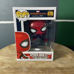 Funko POP! Spider-Man Homecoming - Spider-Man (Upgraded Suit) #470
