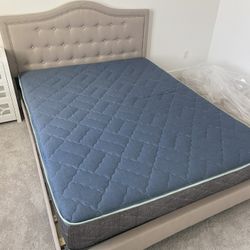 Full Size Bed Frame With Mattress