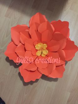 Paper flowers