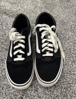 Vans black/white men size US 7