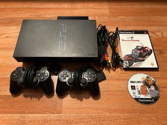 Sony PlayStation 2 Console with 2 Games